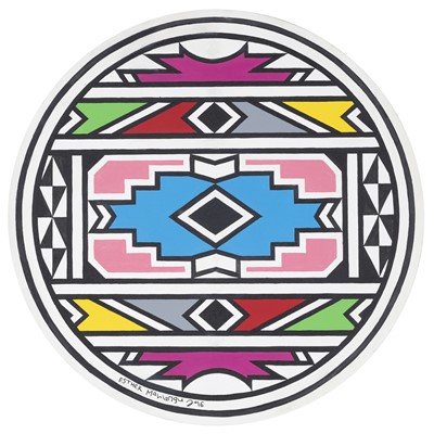 Lot 6 - Esther Mahlangu (South Africa 1935-)