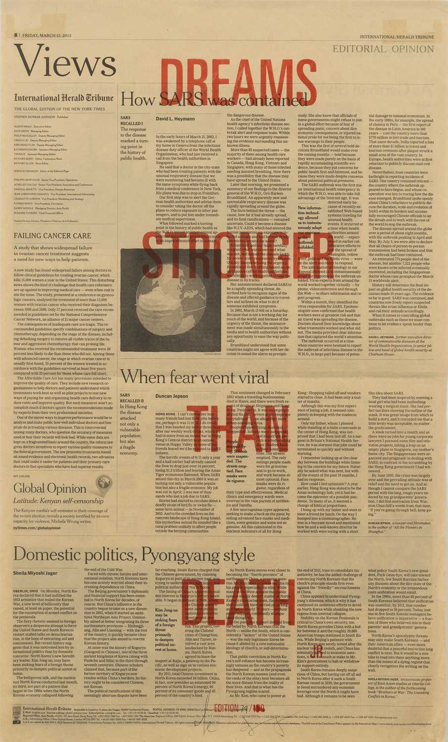 Lot 7 - Chopped Liver Press (Adam Broomberg & Oliver Chanarin) (South Africa b. 1970 & 1971)