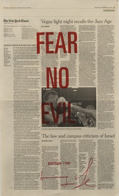 Lot 8 - Chopped Liver Press (Adam Broomberg & Oliver Chanarin) (South Africa b. 1970 & 1971)