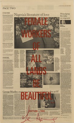 Lot 6 - Chopped Liver Press (Adam Broomberg & Oliver Chanarin) (South Africa b. 1970 & 1971)