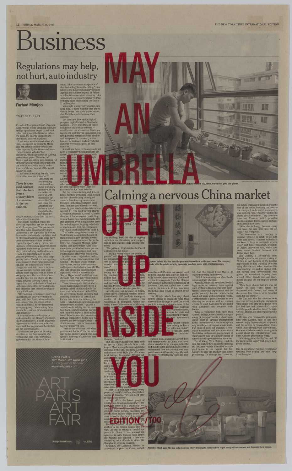 Lot 5 - Chopped Liver Press (Adam Broomberg & Oliver Chanarin) (South Africa b. 1970 & 1971)