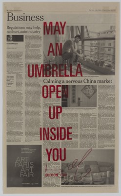 Lot 5 - Chopped Liver Press (Adam Broomberg & Oliver Chanarin) (South Africa b. 1970 & 1971)