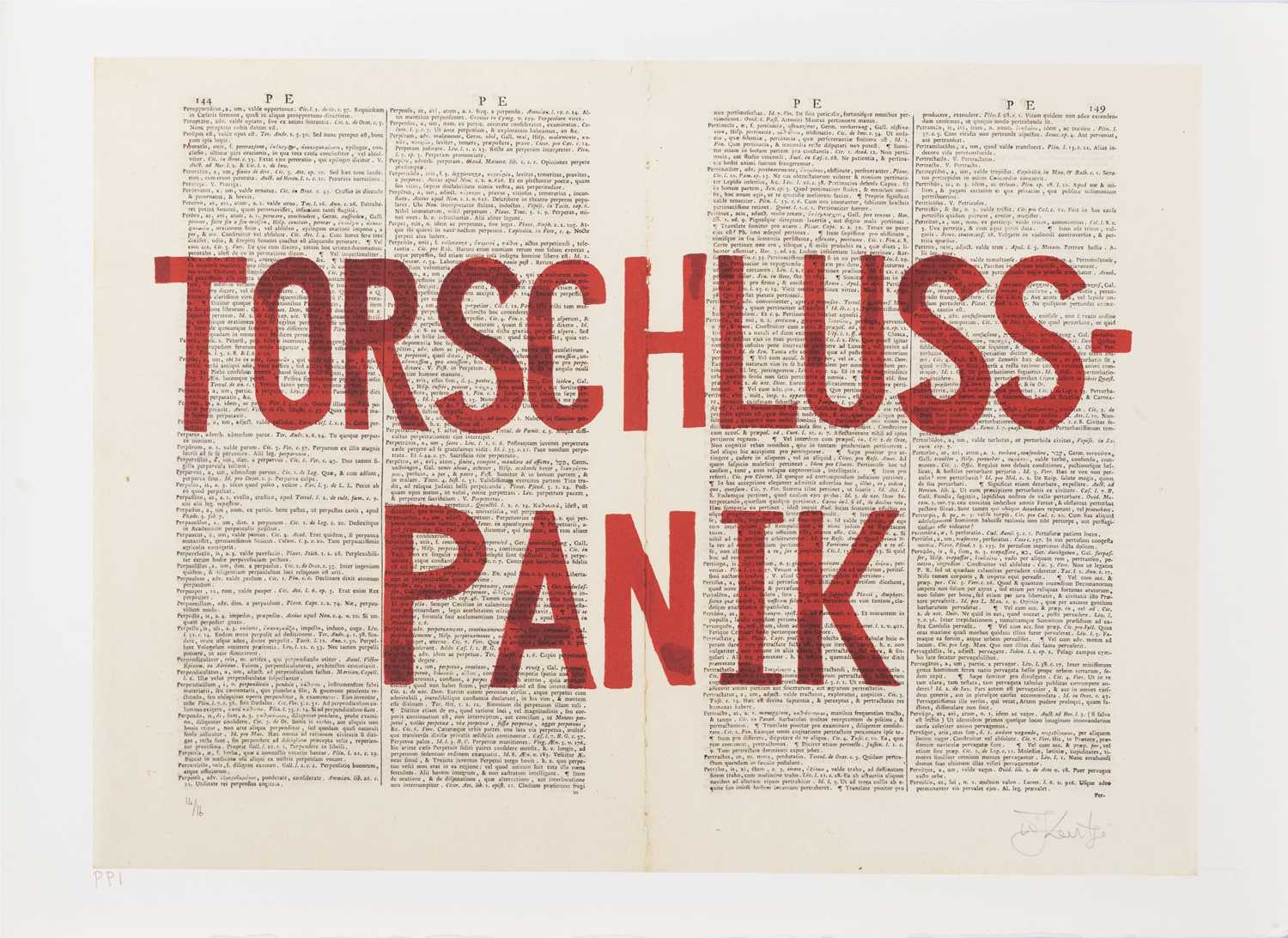 Lot 4 - William Kentridge (South Africa 1955-)