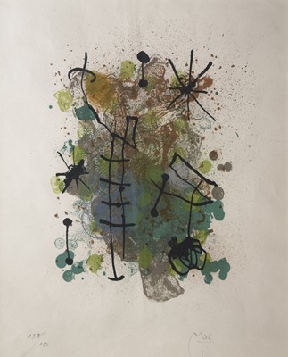 Lot 21 - Joan Miró (Spain 1893-1983)