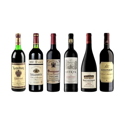 Lot 49 - A Vintage Collection featuring Nederburg, Overgaauw, Uitkyk, Rust en Vrede and Kanonkop