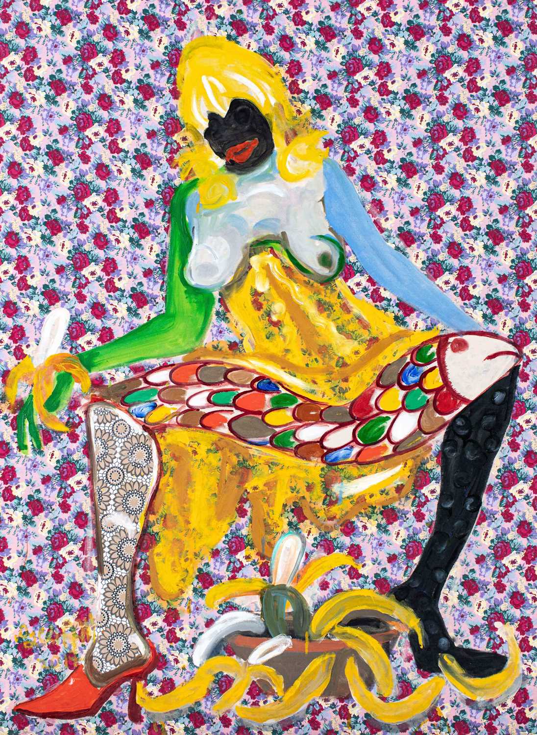 Lot 15 - Wycliffe Mundopa, b.1987 Zimbabwe, Fish II