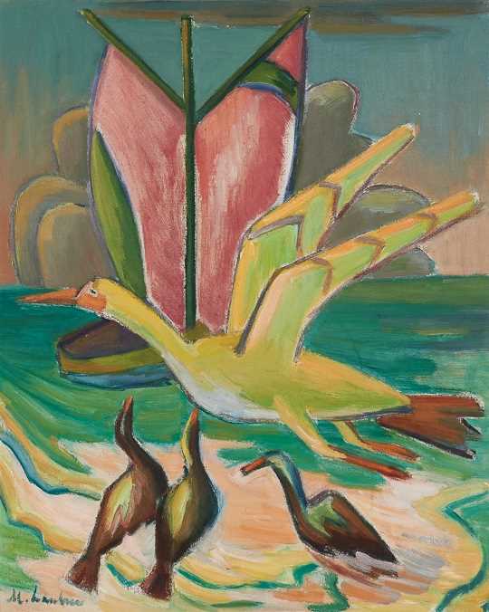 Lot 43 - Maggie Laubser (South Africa 1886–1973)