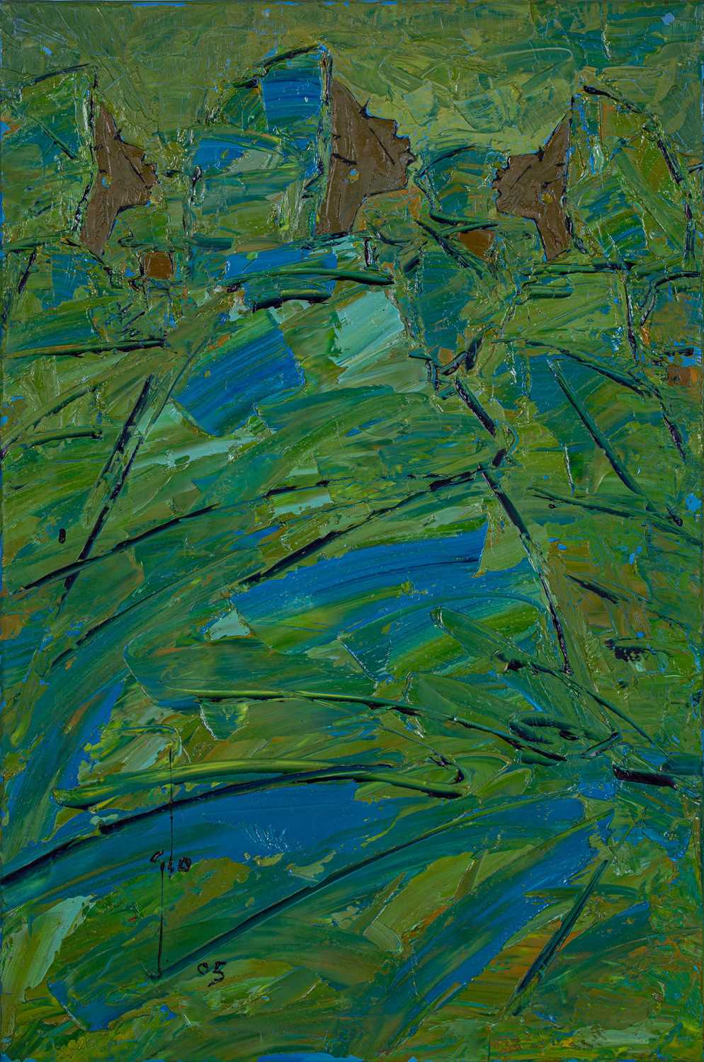 Click for high resolution Lot 59 - Ablade Glover (Ghana 1934-)