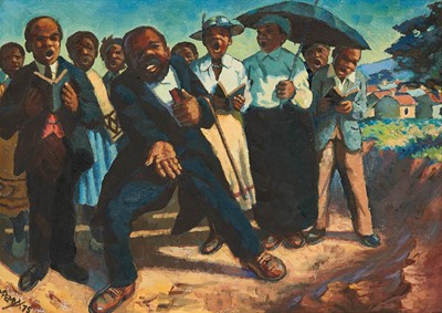 Lot 125 - George Pemba (South Africa 1912–2001)