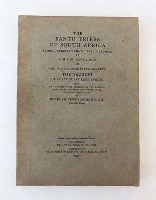 Lot 266 - Duggan-Cronin, A. M. The Suto-Chuana Tribes Sub-Group I