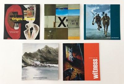 Lot 338 - Siebrits, Warren. Full set of 30 exhibition catalogues: 2002-2009