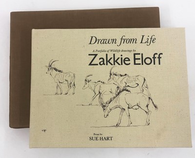 Lot 39 - Eloff, Zakkie. Drawn from Life A Portfolio of Wildlife drawings by Zakkie Eloff