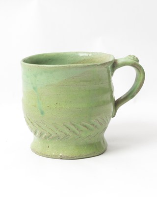 Lot 510 - Hylton Nel, b.1941 South Africa, Green mug