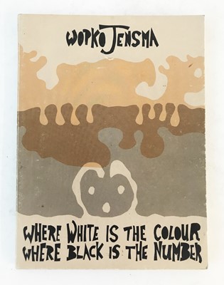 Lot 54 - Jensma. Wopko. Where White Is The Colour Where Black Is The Number