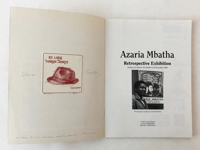 Lot 67 - Addleson, Jill. Azaria Mbatha: Retrospective Exhibition.