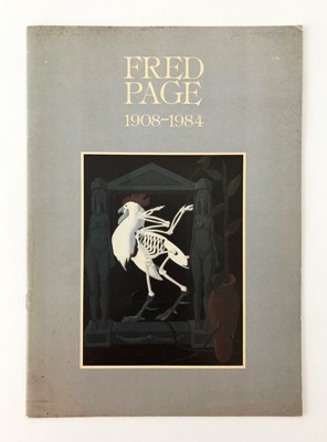Lot 78 - Hattingh, Frieda (curator). Fred Page 1908-1984