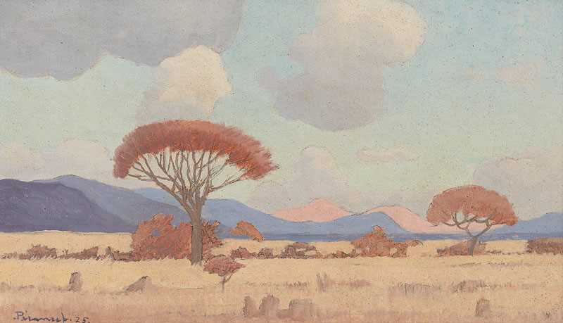 Lot 101 - Jacobus Hendrik Pierneef (South Africa 1886-1957)