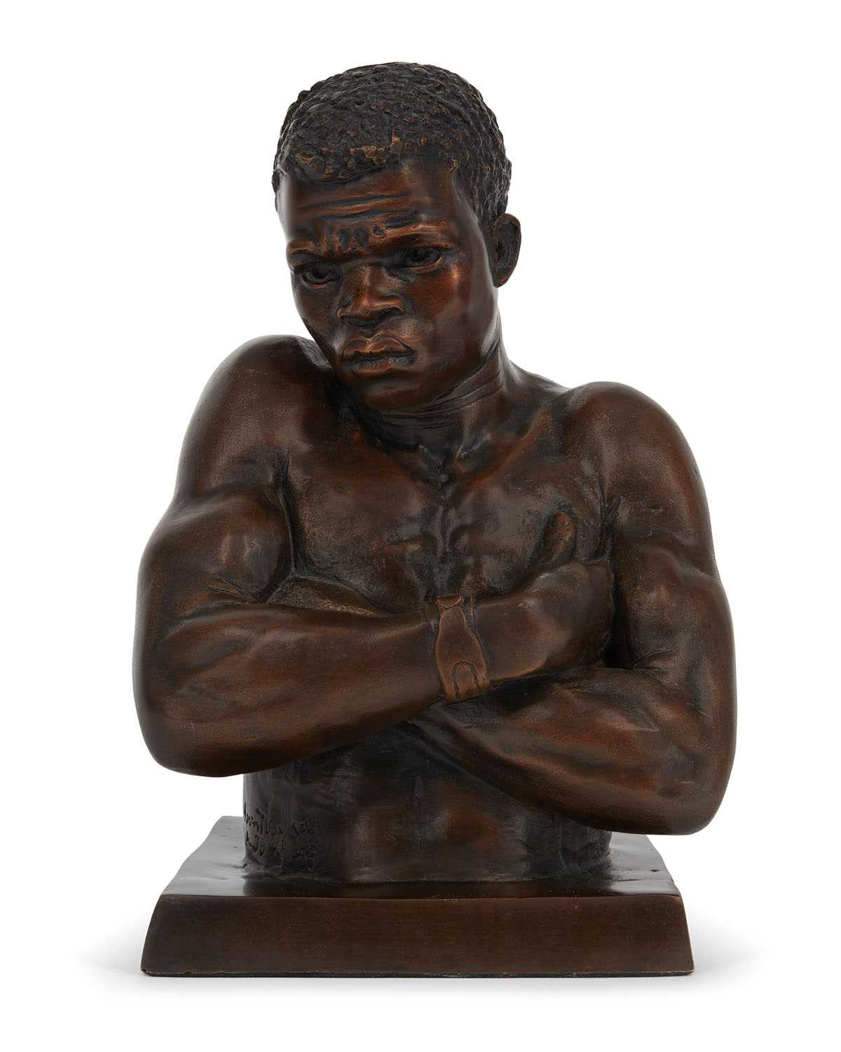 Click for high resolution Lot 100 - After Anton van Wouw (South Africa 1862-1945)