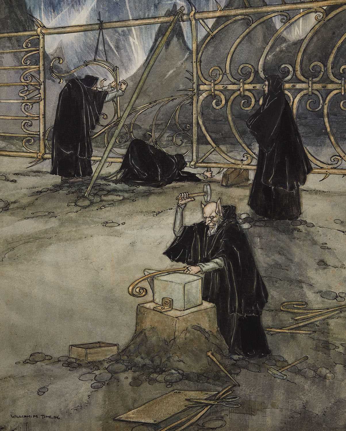 Click for high resolution Lot 79 - William Timlin (United Kingdom 1892-1943)
