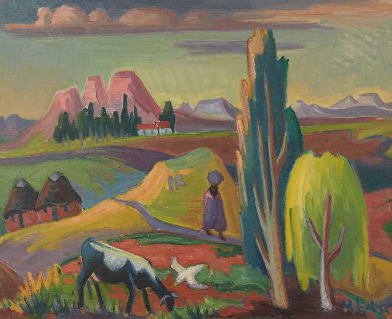 Lot 122 - Maggie Laubser (South Africa 1886-1973)