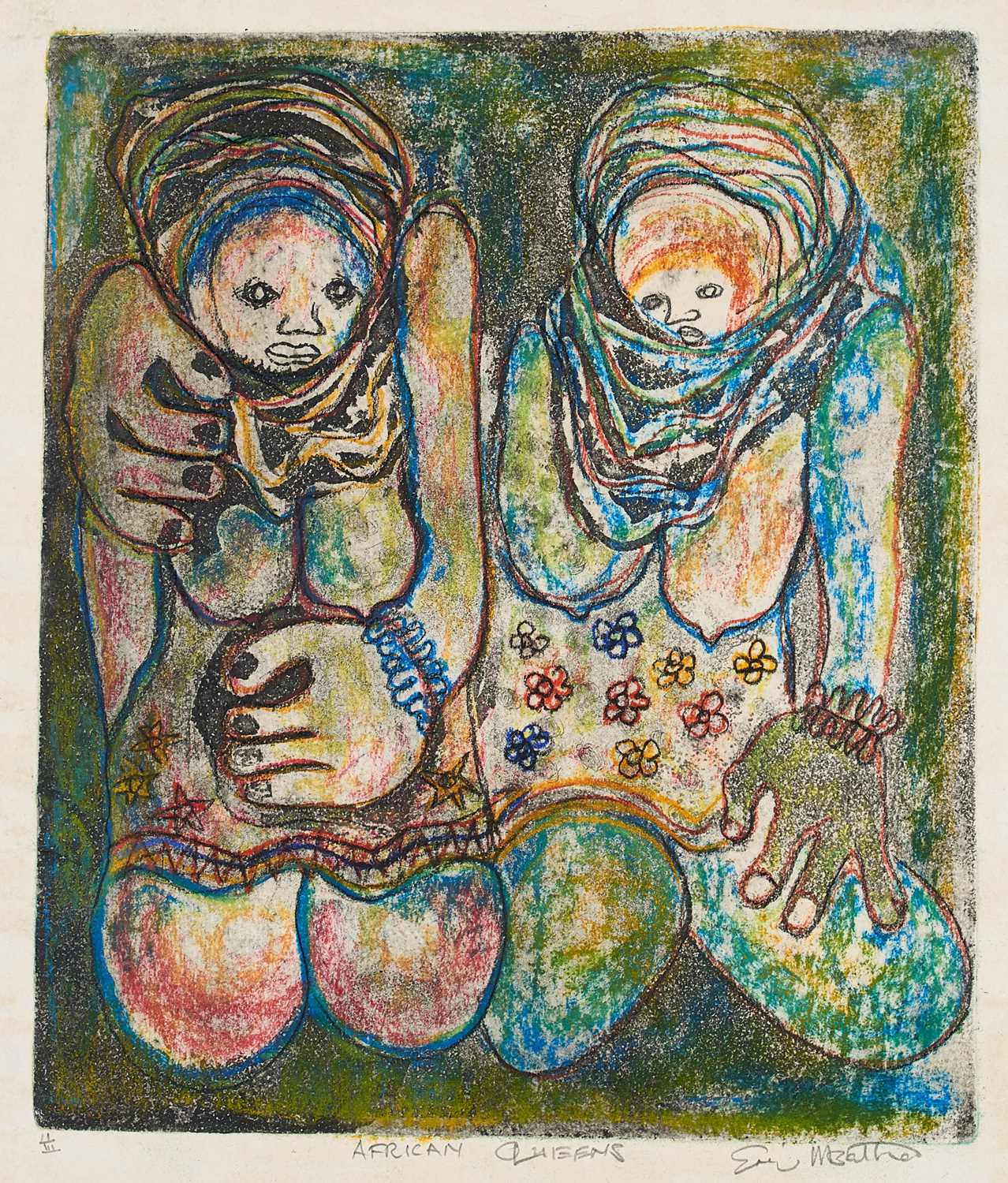 Lot 151 - Eric Mbatha (South Africa 1948-)