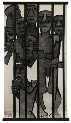 Lot 134 - Dumile Feni, Children under Apartheid