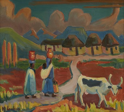 Lot 19 - Maggie Laubser, South African 1886–1973