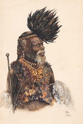 Lot 119 - Simon Mnguni (South Africa 1885-1956)