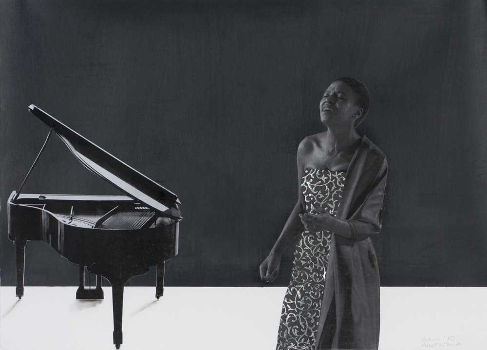 Click for high resolution Lot 124 - Sam Nhlengethwa (South Africa 1955-)