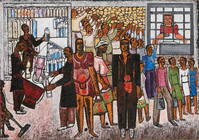 Lot 165 - Alfred Thoba (South Africa 1951-)