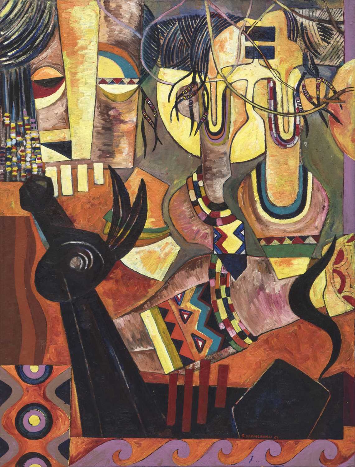 Lot 90 - Speelman Mahlangu (South Africa 1958–2004)