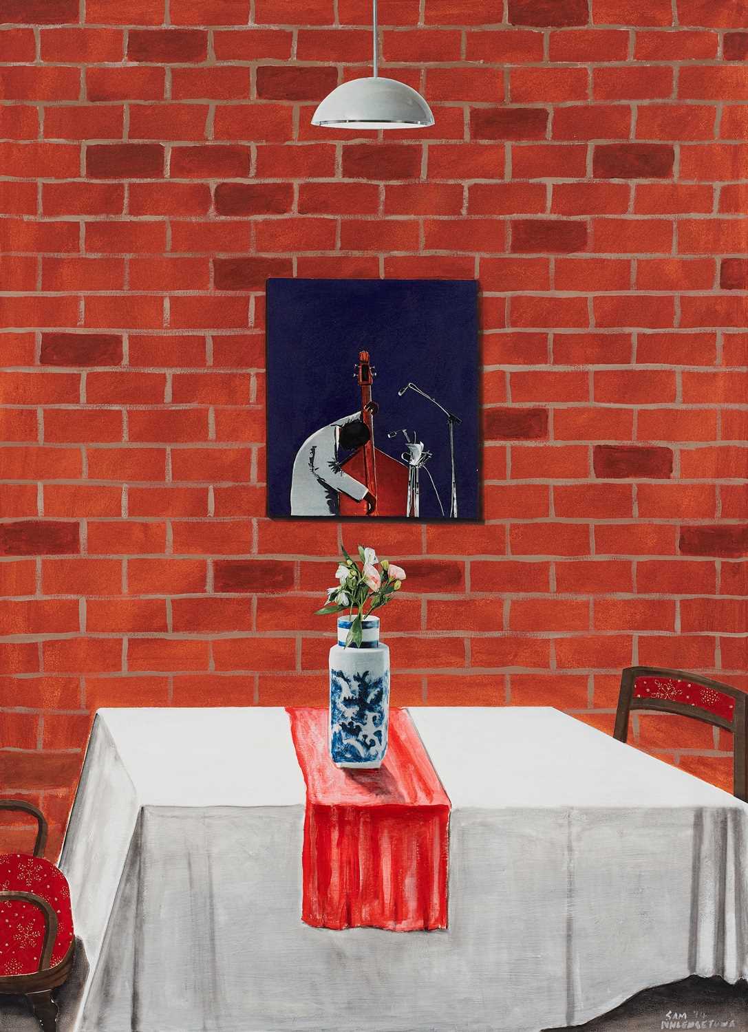 Click for high resolution Lot 50 - Sam Nhlengethwa (South Africa 1955-)