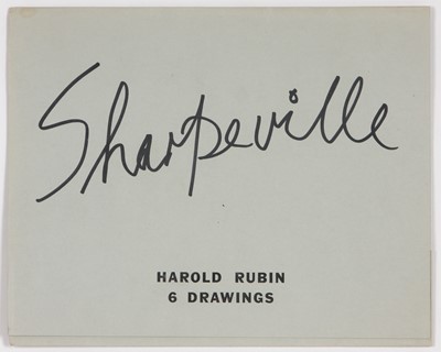Lot 111 - Harold Rubin (South Africa 1932-)