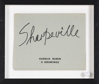 Lot 111 - Harold Rubin (South Africa 1932-)