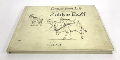 Lot 325 - ,Eloff, Z. Drawn from Life: A Portfolio of Wildlife drawings by Zakkie Eloff