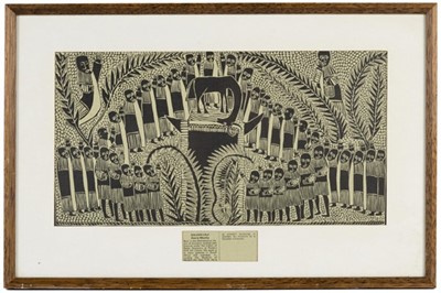 Lot 125 - Dan Rakgoathe, John Muafangejo & Azaria Mbatha (South Africa)