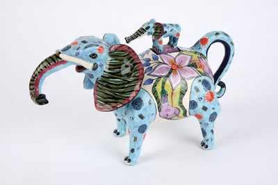 Lot 35 - Ardmore Ceramic Studio,Elephant teapot
