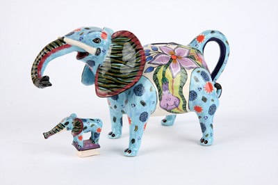 Lot 35 - Ardmore Ceramic Studio,Elephant teapot