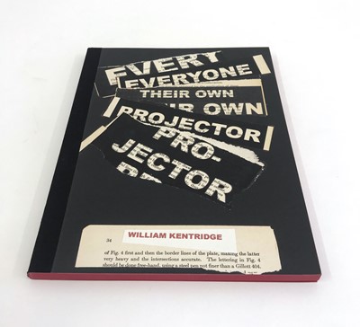 Lot 402 - ,Kentridge, W. Everyone Their Own Projector
