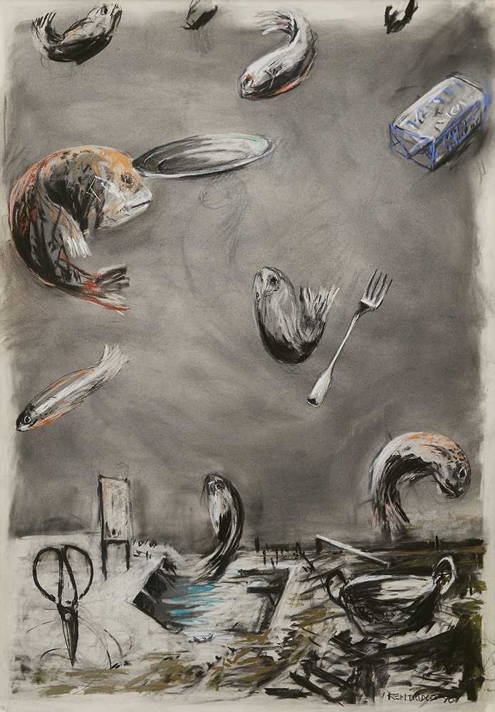 Click for high resolution Lot 34 - William Kentridge (South Africa 1955-)