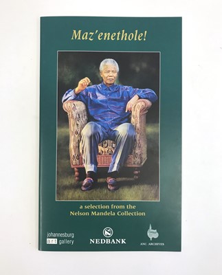 Lot 585 - ,Mabaso, T (Curator). Maz'enethole! A Selection from the Nelson Mandela Collection