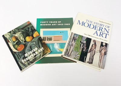 Lot 651 - ,Bowness, A. Forty Years of Modern Art 1945-1985 and two others