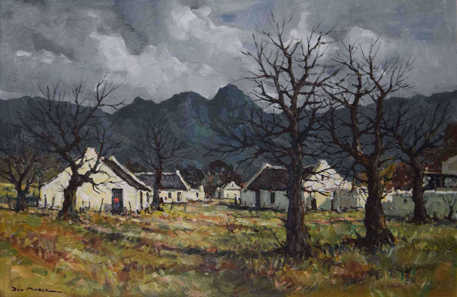 Lot 136 - Don Madge (South Africa 1920-1997)