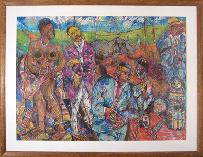 Lot 167 - Xolile Mtakatya (South Africa 1968-)