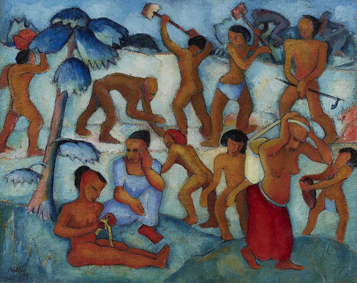 Click for high resolution Lot 50 - Alexis Preller (South Africa 1911-75)