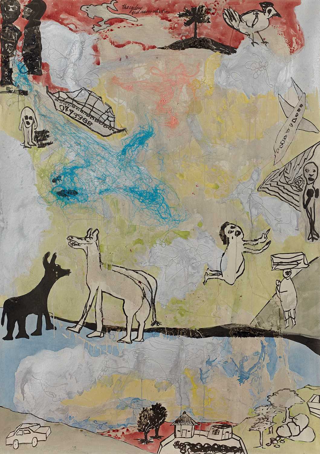 Click for high resolution Lot 67 - Moshekwa Langa (South Africa 1975-)