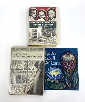 Lot 40 - , 'The South African Indian Question 1860-1971' by Bridglal Pachai, and two others