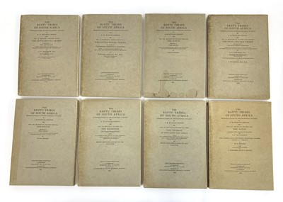 Lot 79 - , Eight volumes from the 'Bantu Tribes of South Africa' series by A.M Duggan-Cronin, and seven others