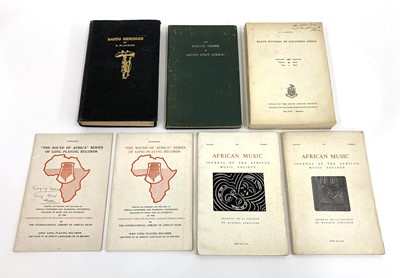 Lot 79 - , Eight volumes from the 'Bantu Tribes of South Africa' series by A.M Duggan-Cronin, and seven others