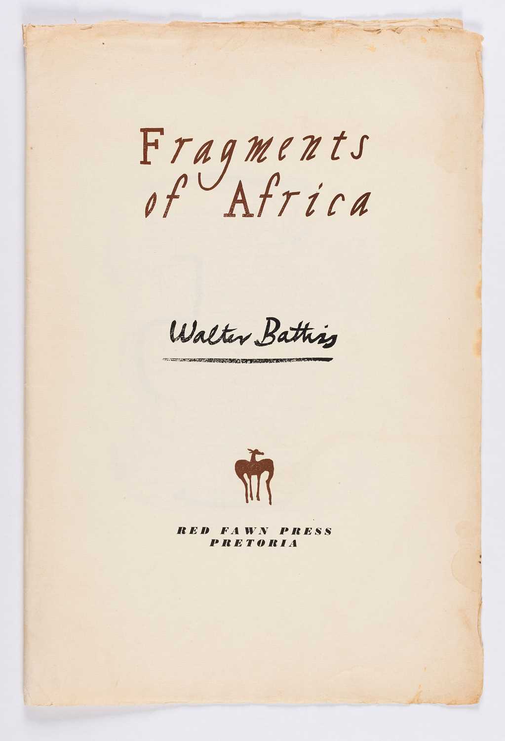 Lot 80 - Walter Battiss, Fragments of Africa
